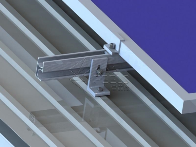 Pemasangan Rak Bumbung Panel Suria