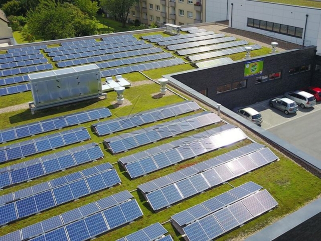 Sistem Pemasangan Bumbung Panel Suria Ballasted Tilt