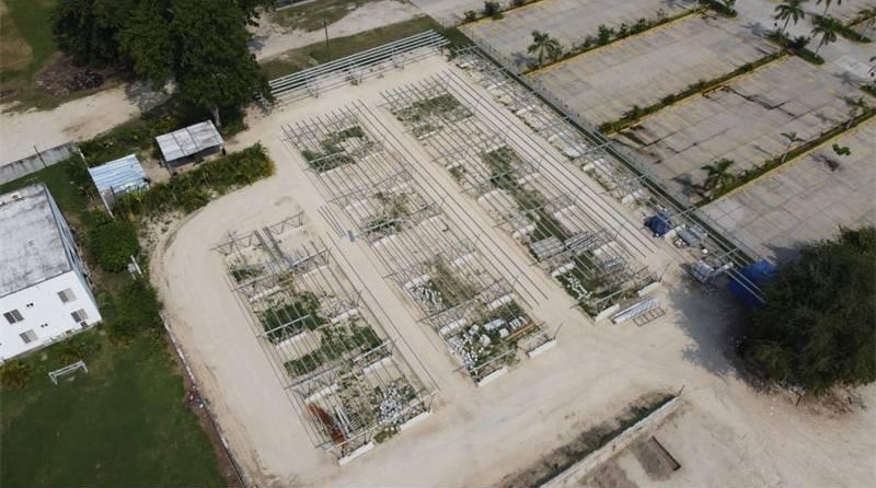 Reka Bentuk Kanopi Tempat Letak Kereta Suria Aluminium Anodized Disesuaikan