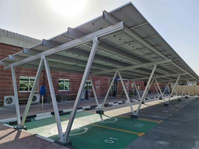 solar carport mounting system