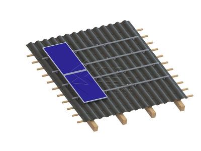 tile roof solar mounting system