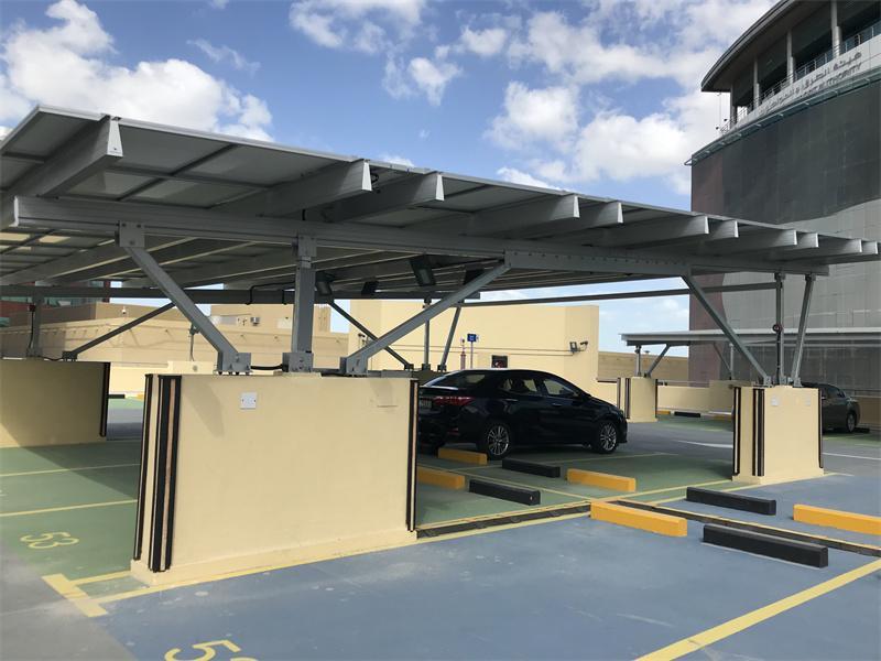 sistem pemasangan carport solar
